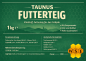 Preview: Taunus - Futterteig 1 kg