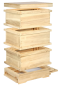 Preview: Taunus-Zander Holzmagazinbeute m. Holzdeckel