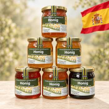 Honigsortiment Spanisch - 6x 500 g Honig