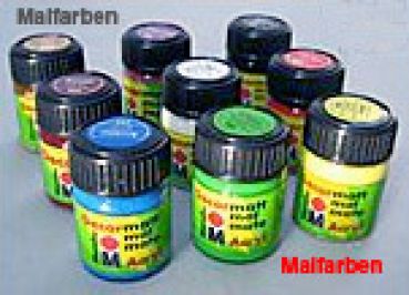 Mal-und Bastelfarbe , schwarz 15ml
