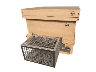 Preview: Fluglochschutz "Maulkorb" für Segeberger Holzboden!