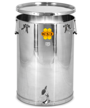 CFM-Honigabfüller-Set mit 50 kg Behälter Auflagedeckel - Imkereibedarf