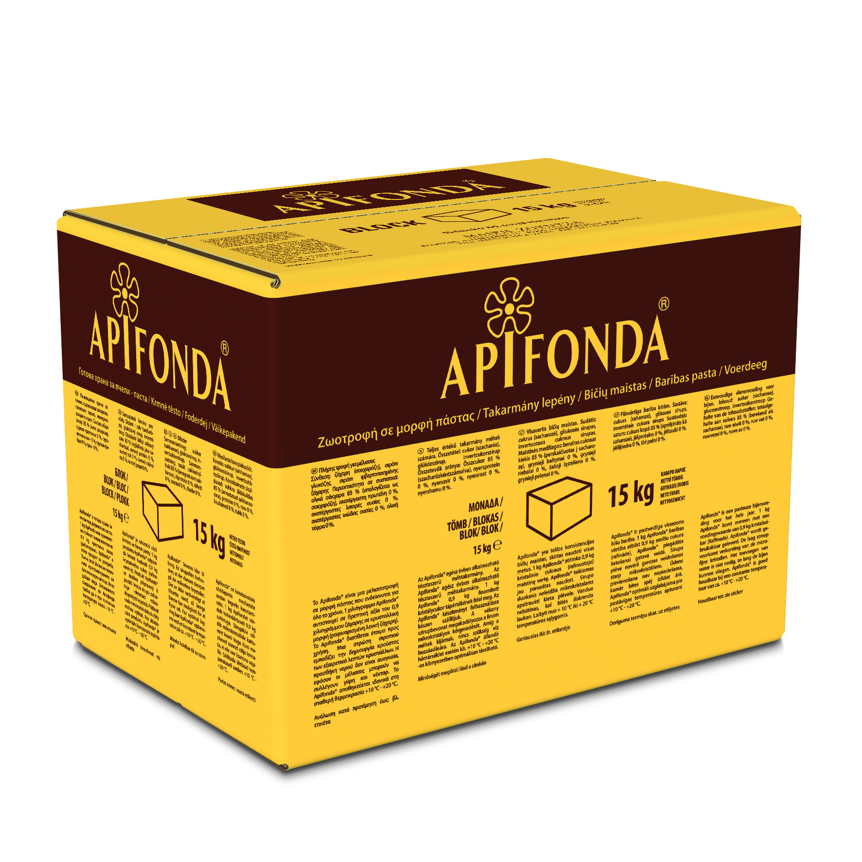 Bienenfutter Futterteig 1 x 15 kg Imkerei Futter für Bienen Imkereibedarf