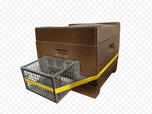 Der Fluglochschutz "Maulkorb" für unseren Original Segeberger Wanderboden!