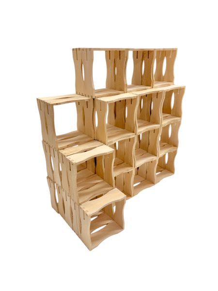 Holzrähmchen für Wabenhonig 10 x 10 mit Holzstreifen fertig gebaut!