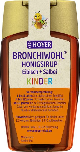 BRONCHIWOHL Honigsirup für Kinder