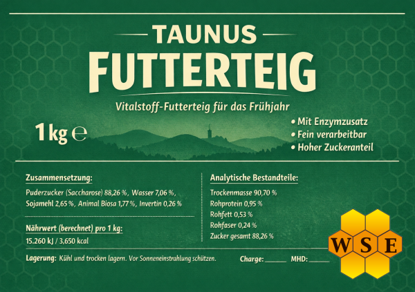 Taunus - Futterteig 1 kg