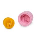 Gießform Teelicht "Rentier"