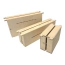 Tasche für Wabenhonig in der Taunus-Zander Flachzarge (lose ohne Rähmchen & Anfangstreifen)